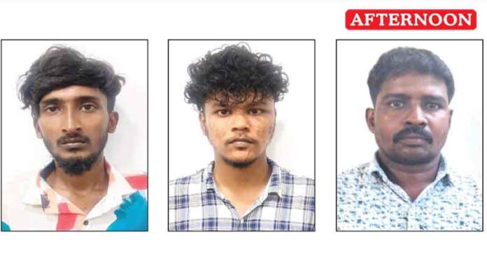 Three notorious rowdies arrested for robbing biryani shop owner