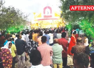 Katchatheevu St Anthonys festival draws devotees from India and Sri Lanka