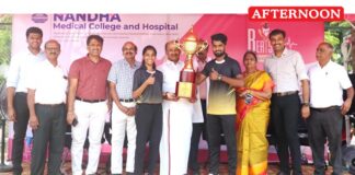Nandha Medical College sports meet