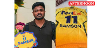 Sanju Samson to wear No 11 jersey for Chennai Super Kings