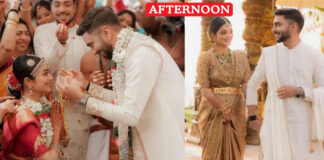 Actress Janani Marries Pilot Sai Roshan Sham