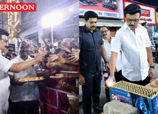 CM Stalin celebrates defeat of Delimitation Bill with Firecrackers