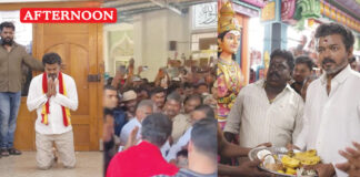 Vijay Holds Tri Faith Visits: Skips Speech Disappoints Cadres