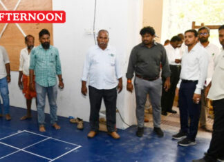 Coimbatore Collector Inspects Counting Centre Preparations