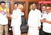 DMK Candidates call on Stalin ahead of counting