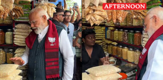 PM Modi Savours Jhalmuri During Campaign Break