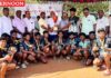 Nandha Polytechnic College wins in state level handball tourney