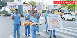 Sri Ramakrishna Dental College holds No Tobacco day awareness drive