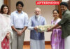 Khushbu and Sundar C invite PM Modi for daughter’s wedding