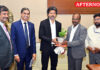 Indian Bank Higher Officials met TN CM at Secretariat