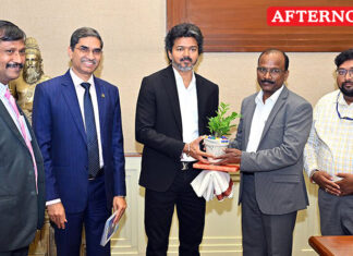 Indian Bank Higher Officials met TN CM at Secretariat