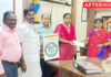 Anbullam Charitable Trust Palani financially assists a 3rd year B.Com student