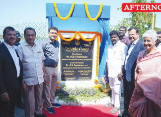 Siruthuli Rejuvenates Sholinganallur lake, doubles water storage capacity