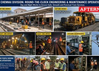 Chennai division uses 60 daily maintenance blocks to ensure rail safety