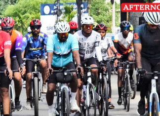 Cycle rally held against drugs and for women safety