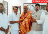 BJP State President Nainar Nagendran meets Rajinikanth in Chennai