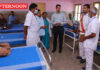Collector Manish Narnaware inspects hospitals in Palladam