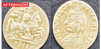 Mystery over ancient-style coins found along roadside
