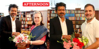 Vijay meets Sonia Gandhi, Rahul Gandhi
