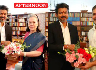 Vijay meets Sonia Gandhi, Rahul Gandhi