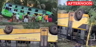 Six killed, 42 injured in head-on collision between State, omni buses near Madurai