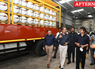 CM Vijay inspects Bio-CNG plant in Chetpet