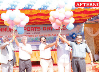 Sri Ramakrishna Institute of Paramedical celebrates annual sports