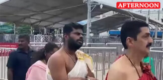 Annamalai offers prayers at Tirumala Temple