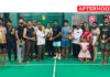 Anish And Monick Santhosh Win District Badminton Doubles Title