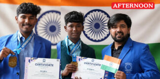 Coimbatore brothers win three golds at Thailand Silambam Championship