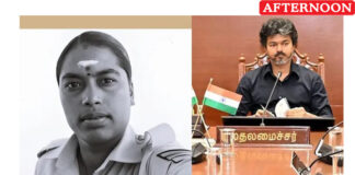 CM Vijay announces Rs. 30 lakh relief for family of deceased woman aHead Constable
