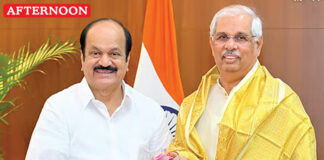 Speaker JCD Prabhakar Meets Governor Arlekar