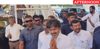CM Vijay receives enthusiastic welcome in Coimbatore