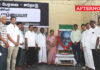 Portrait of Tamil scholar Solomon Pappiah unveiled