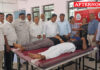 Blood donation camp held at Al-Ameen Engineering College