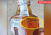 Quater bottle from TASMAC shop contains dead insect
