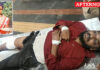 Woman set ablaze at Ponneri government hospital, suspect shot in leg