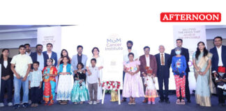 MGM Cancer Institute marks World Rose Day
