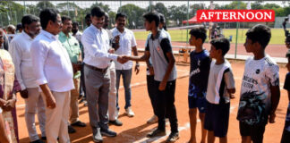 District-level Chief Minister’s Trophy sports competitions begin in Erode