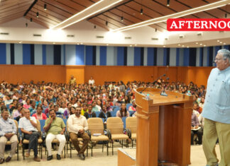 Prof. Sudhir K. Jain interacts with faculty and students of PSG Institutions
