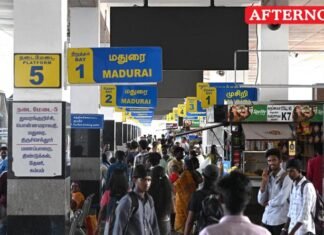 Panjapur bus terminus ready to tackle Deepavali rush