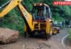 Landslides disrupt vehicle movement on Pachamalai ghat road