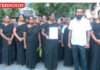 Amma Unavagam workers stage black-dress protest