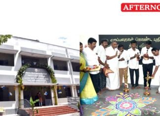 New classrooms opened at government school near Bhavanisagar