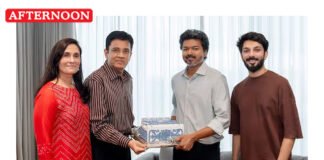 Anirudh invites CM Vijay to his wedding reception