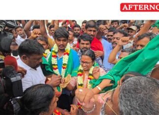 NTK functionary Karthika released from prison, says restricting campaign during polls undemocratic