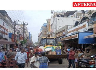 Roadside encroachments removed ahead of festive rush