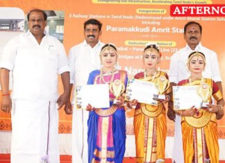 Redeveloped Paramakudi Railway Station inaugurated under Amrit Bharat Scheme