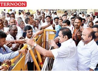 EPS hits out at TVK govt for poor law and order situation in TN