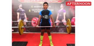 9-Year-Old Sadhana Lifts 55kg at State Deadlift Championship
